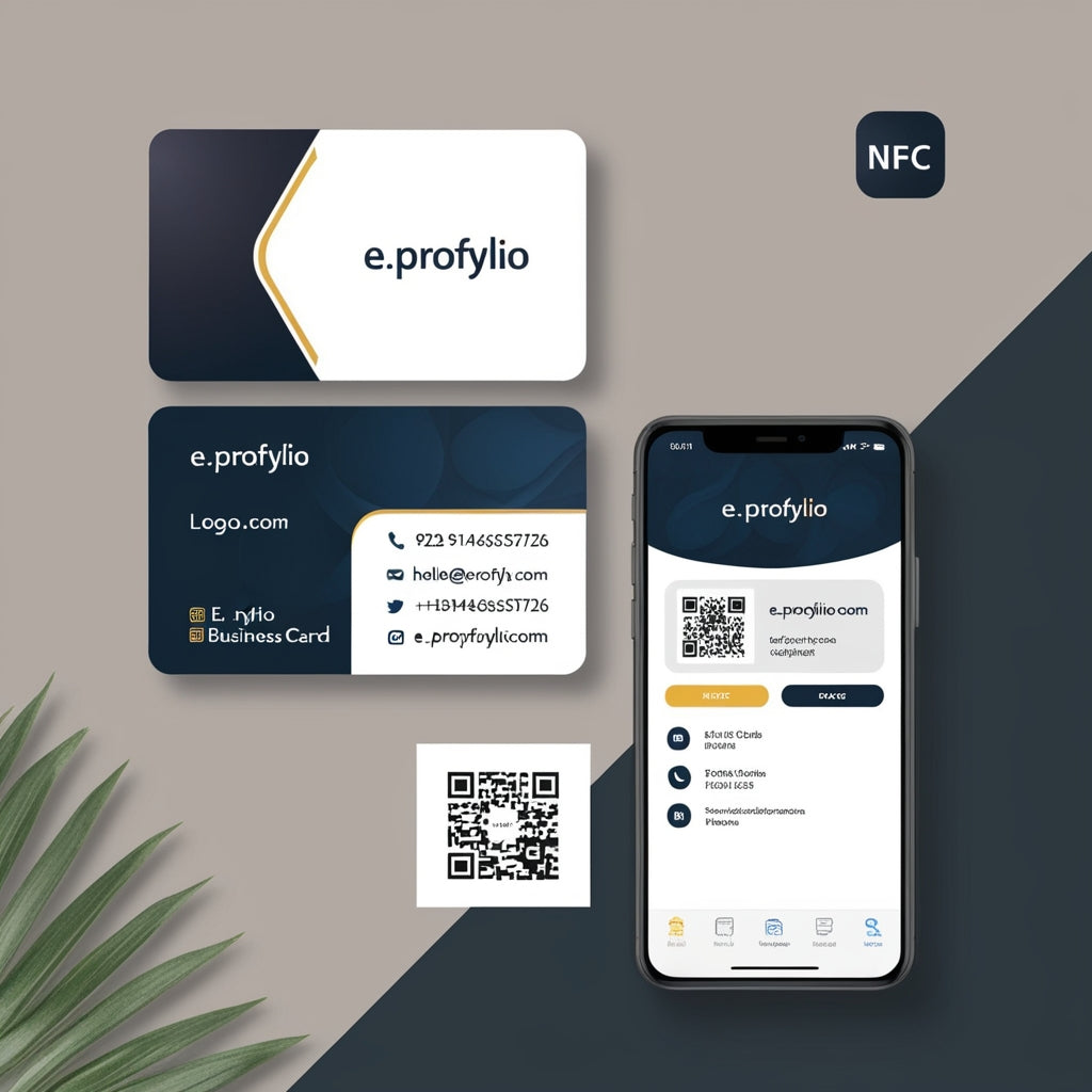 NFC Digital Business Card Customized with profile (backend Panel)