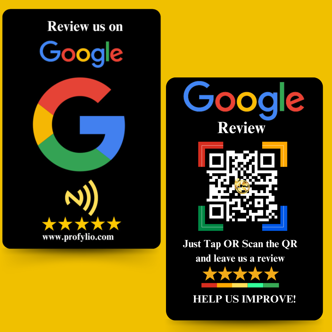 NFC Google Review Card
